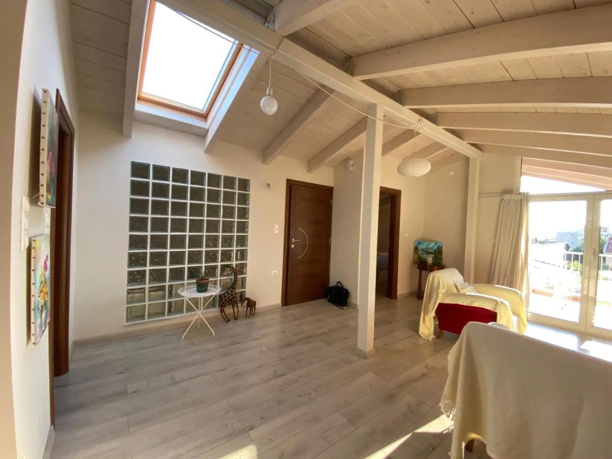 Sunny Apartment With Mountain View Patras Exterior foto